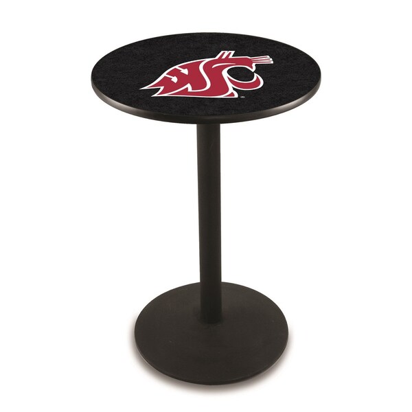 42" Blk Wrinkle Washington State Pub Table